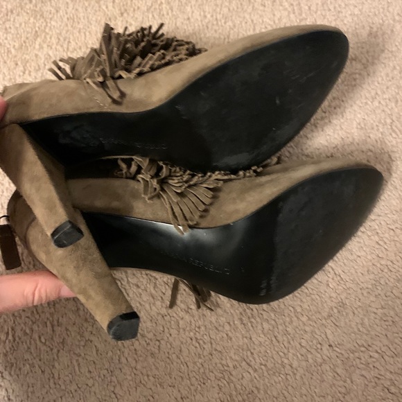 Banana Republic suede fringe booties. - Picture 4 of 8